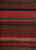 nayaab beige and brown wool flat weaves Rug - CloseUp