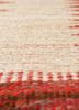 nayaab red and orange wool flat weaves Rug - CloseUp nayaab red and orange wool flat weaves Rug - CloseUp