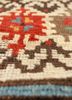 aalam ivory wool hand knotted Rug - CloseUp aalam ivory wool hand knotted Rug - CloseUp