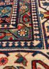 aalam blue wool hand knotted Rug - CloseUp aalam blue wool hand knotted Rug - CloseUp