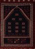 aalam red and orange wool flat weaves Rug - CloseUp