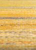 nayaab gold wool flat weaves Rug - CloseUp