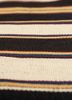 nayaab grey and black wool flat weaves Rug - CloseUp