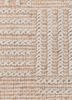 nomadic threads beige and brown jute and hemp flat weaves Rug - CloseUp