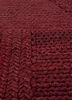 nomadic threads red and orange jute and hemp flat weaves Rug - CloseUp