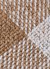 noadic threads beige and brown jute and hemp flat weaves Rug - CloseUp