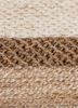 nomadic threads beige and brown jute and hemp flat weaves Rug - CloseUp