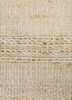 nomadic threads ivory jute and hemp flat weaves Rug - CloseUp nomadic threads ivory jute and hemp flat weaves Rug - CloseUp
