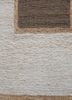 nomadic threads ivory jute and hemp flat weaves Rug - CloseUp nomadic threads ivory jute and hemp flat weaves Rug - CloseUp