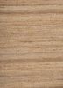 nomadic threads beige and brown jute and hemp flat weaves Rug - CloseUp nomadic threads beige and brown jute and hemp flat weaves Rug - CloseUp