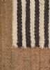 nomadic threads beige and brown jute and hemp flat weaves Rug - CloseUp