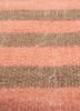 checkers red and orange wool flat weaves Rug - CloseUp checkers red and orange wool flat weaves Rug - CloseUp