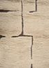 indusbar ivory wool flat weaves Rug - CloseUp