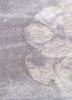 bespoke sile grey and black viscose hand loom Rug - CloseUp bespoke sile grey and black viscose hand loom Rug - CloseUp
