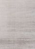 saga grey and black viscose hand loom Rug - CloseUp saga grey and black viscose hand loom Rug - CloseUp