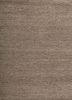 tesoro grey and black wool hand loom Rug - CloseUp