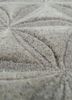 basis beige and brown wool hand loom Rug - CloseUp basis beige and brown wool hand loom Rug - CloseUp