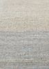 tesoro blue wool hand loom Rug - CloseUp