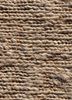 nomadic threads beige and brown jute and hemp hand knotted Rug - CloseUp nomadic threads beige and brown jute and hemp hand knotted Rug - CloseUp