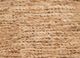 hula ivory jute and hemp hand knotted Rug - CloseUp