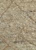 hula ivory jute and hemp hand knotted Rug - CloseUp hula ivory jute and hemp hand knotted Rug - CloseUp