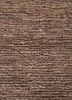 hula grey and black jute and hemp hand knotted Rug - CloseUp