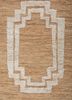 hula beige and brown jute and hemp hand knotted Rug - CloseUp hula beige and brown jute and hemp hand knotted Rug - CloseUp