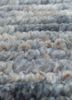 hula grey and black jute and hemp hand knotted Rug - CloseUp