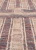 hula red and orange jute and hemp hand knotted Rug - CloseUp hula red and orange jute and hemp hand knotted Rug - CloseUp