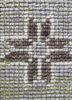 thyme grey and black wool hand knotted Rug - CloseUp thyme grey and black wool hand knotted Rug - CloseUp