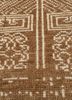 thyme red and orange wool hand knotted Rug - CloseUp thyme red and orange wool hand knotted Rug - CloseUp