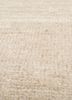 manifest beige and brown wool hand knotted Rug - CloseUp