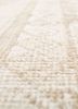 thyme beige and brown wool hand knotted Rug - CloseUp thyme beige and brown wool hand knotted Rug - CloseUp