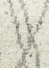 zuri beige and brown wool hand knotted Rug - CloseUp