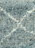 zuri blue wool hand knotted Rug - CloseUp zuri blue wool hand knotted Rug - CloseUp