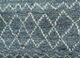 zuri grey and black wool hand knotted Rug - CloseUp