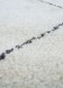 zuri ivory wool hand knotted Rug - CloseUp