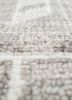 savana grey and black wool hand knotted Rug - CloseUp savana grey and black wool hand knotted Rug - CloseUp