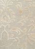 aurora beige and brown wool and silk hand knotted Rug - CloseUp