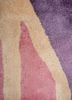 linear ivory viscose hand tufted Rug - CloseUp linear ivory viscose hand tufted Rug - CloseUp