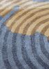 pathways grey and black wool and viscose hand tufted Rug - CloseUp pathways grey and black wool and viscose hand tufted Rug - CloseUp