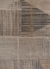 provenance grey and black wool and bamboo silk hand knotted Rug - CloseUp provenance grey and black wool and bamboo silk hand knotted Rug - CloseUp
