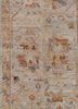provenance blue wool hand knotted Rug - CloseUp provenance blue wool hand knotted Rug - CloseUp