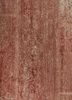 provenance red and orange wool and silk hand knotted Rug - CloseUp provenance red and orange wool and silk hand knotted Rug - CloseUp