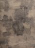 aprezo ivory wool and silk hand knotted Rug - CloseUp