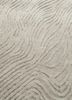 free verse by kavi grey and black wool and silk hand knotted Rug - CloseUp free verse by kavi grey and black wool and silk hand knotted Rug - CloseUp