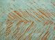 free verse by kavi green wool and silk hand knotted Rug - CloseUp free verse by kavi green wool and silk hand knotted Rug - CloseUp