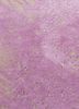free verse by kavi pink and purple wool and silk hand knotted Rug - CloseUp