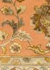 aurora red and orange wool and silk hand knotted Rug - CloseUp aurora red and orange wool and silk hand knotted Rug - CloseUp