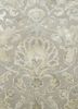 aurora grey and black wool and silk hand knotted Rug - CloseUp aurora grey and black wool and silk hand knotted Rug - CloseUp